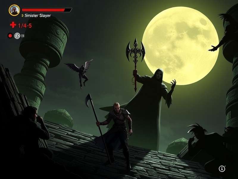 Sinister Slayer Gameplay Screenshot
